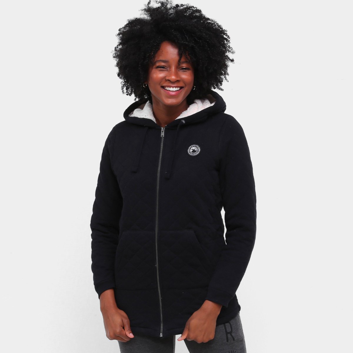 Jaqueta Moletom Roxy Evening Feminino