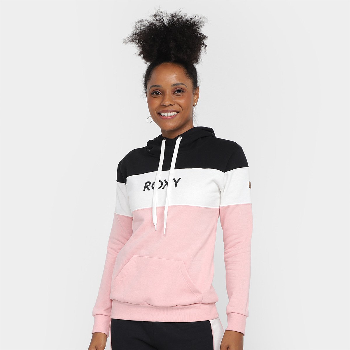Moletom Roxy Coastel Escape Canguru Feminino