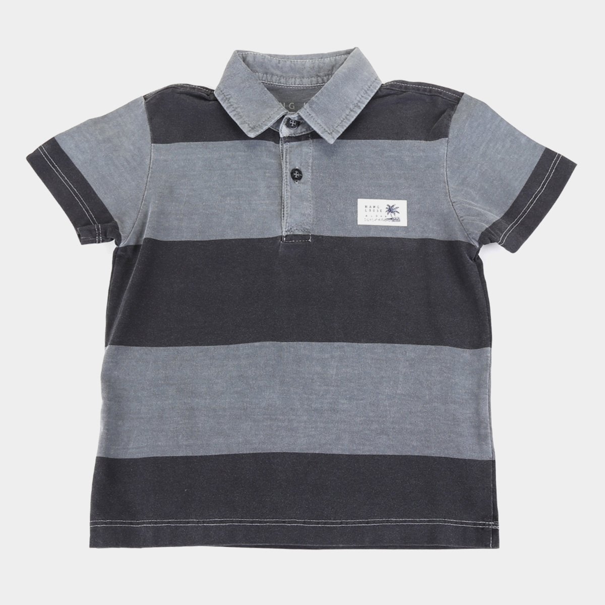 Camisa Polo Infantil Hang Loose Oahu Masculina