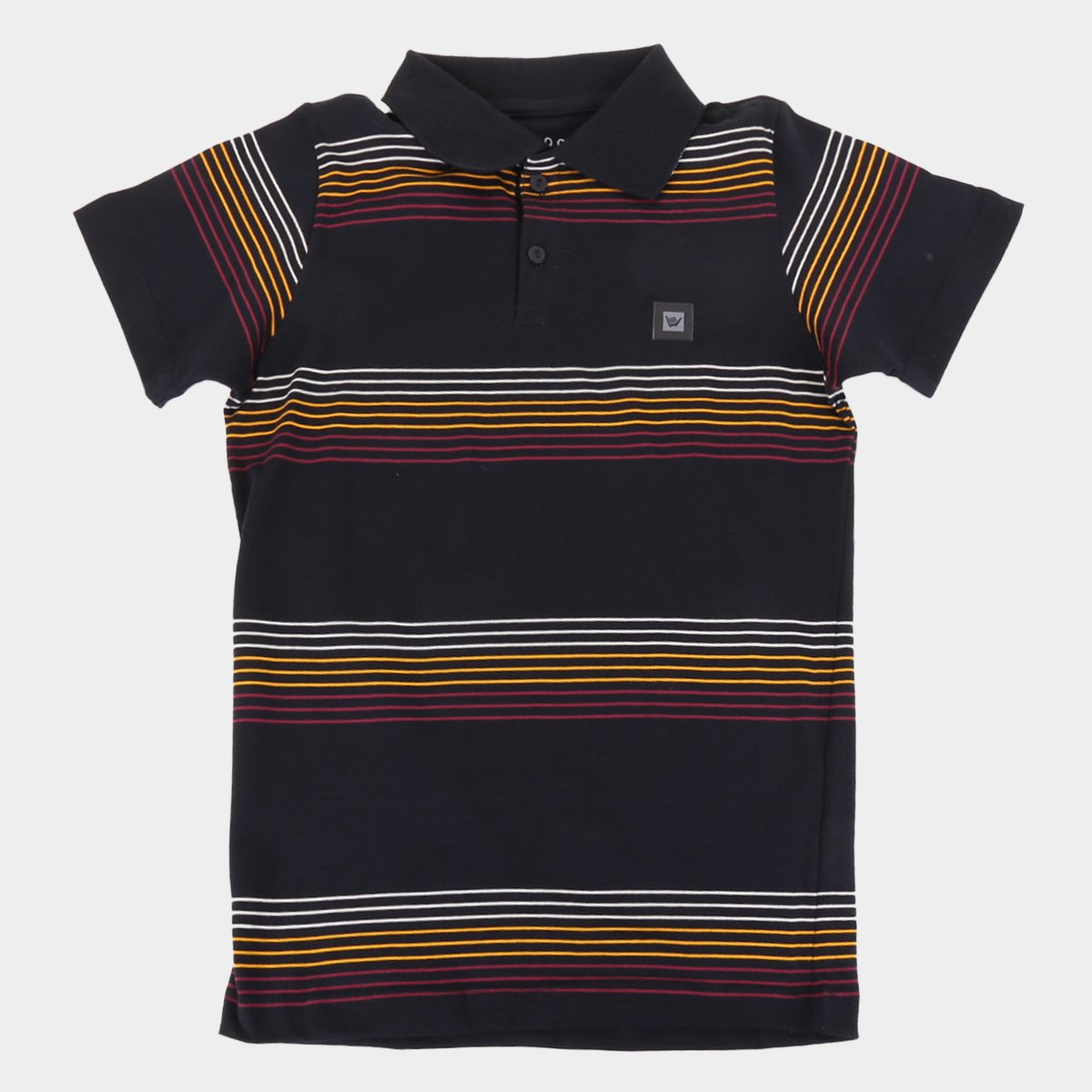 Camisa Polo Juvenil Hang Loose Listrada Masculina