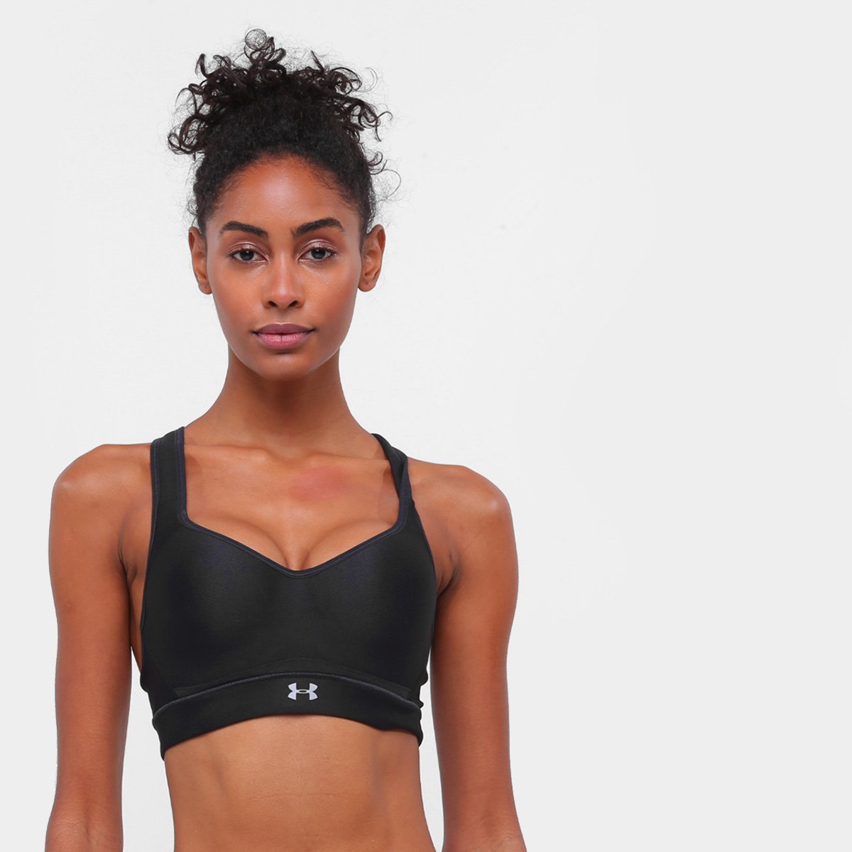 Top Under Armour Bojo Warp Knit High Média Sustentação