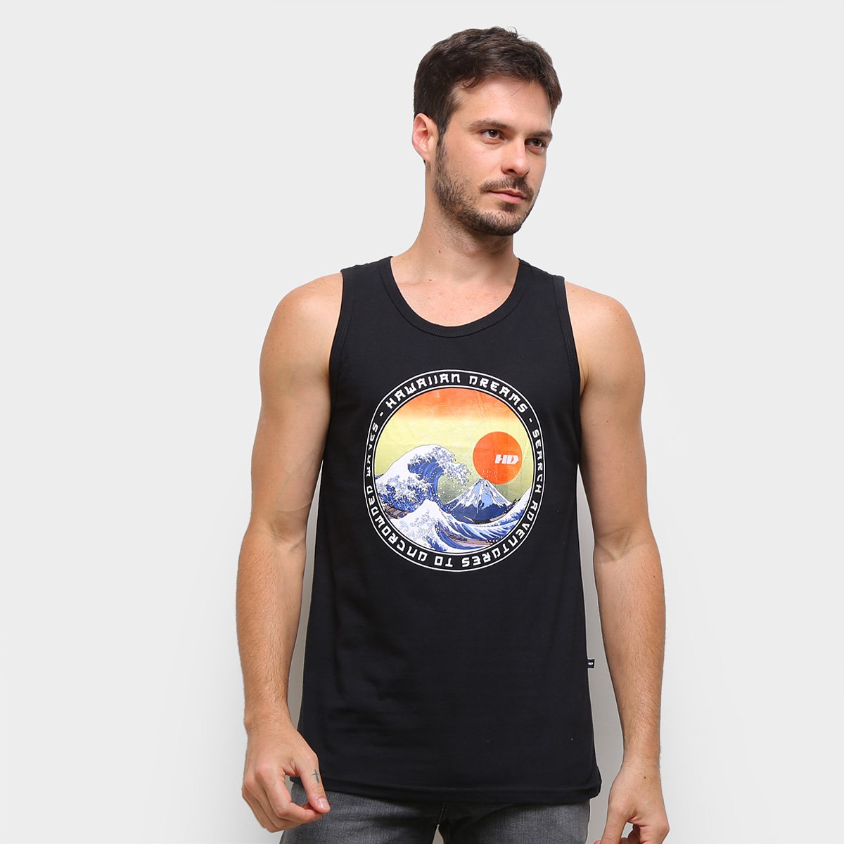 Regata HD Estampada Far Way Masculina