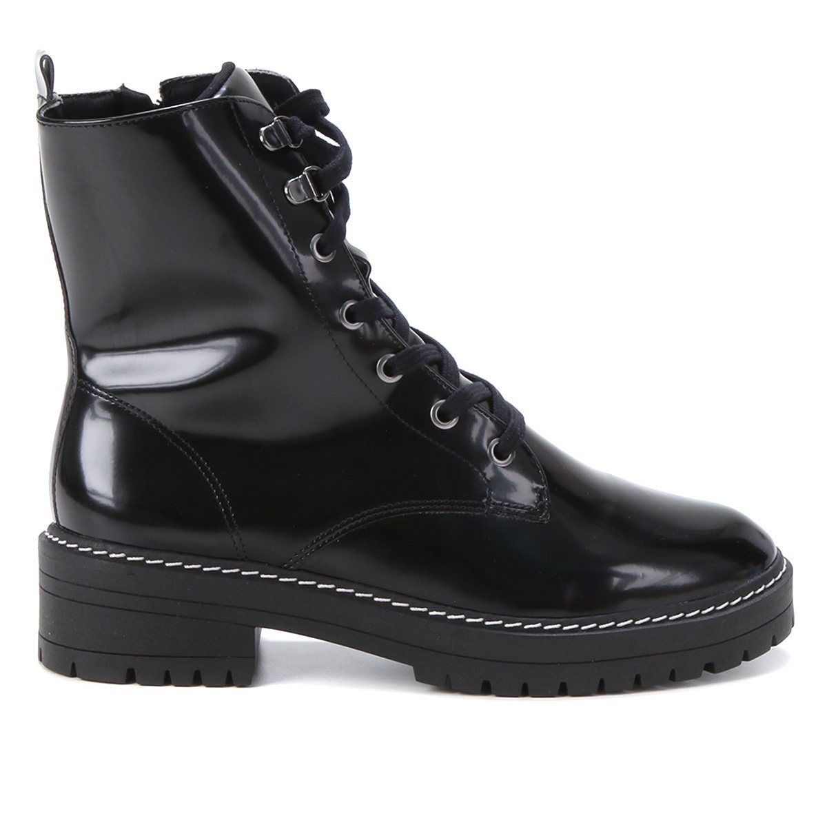 Bota Coturno Bebecê Box Cano Médio Feminina