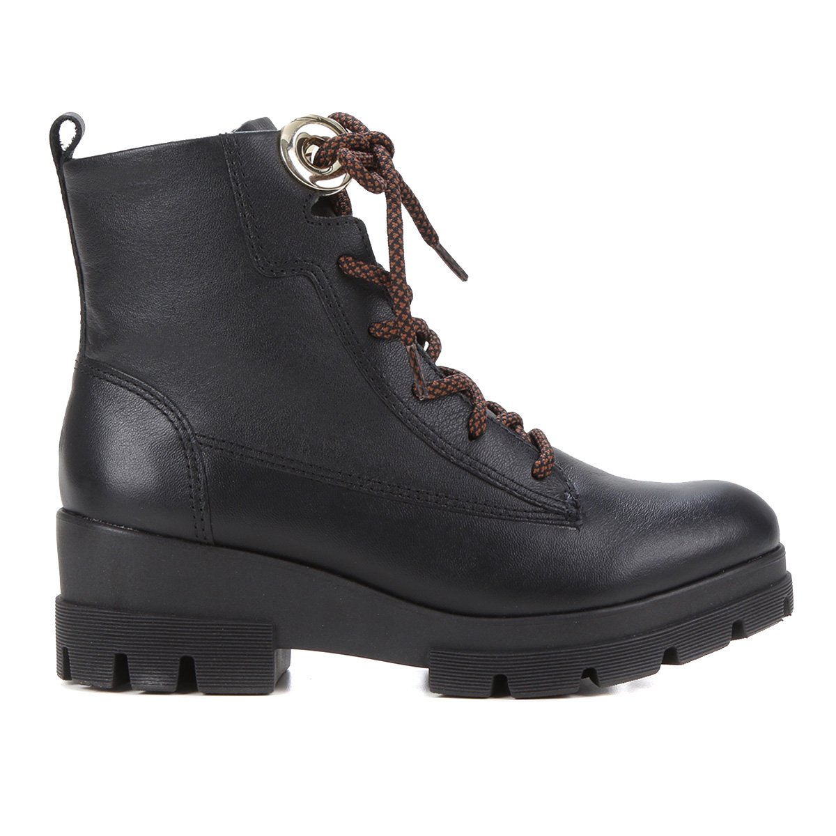 Bota Coturno Ramarim Lisa Tratorado Feminina
