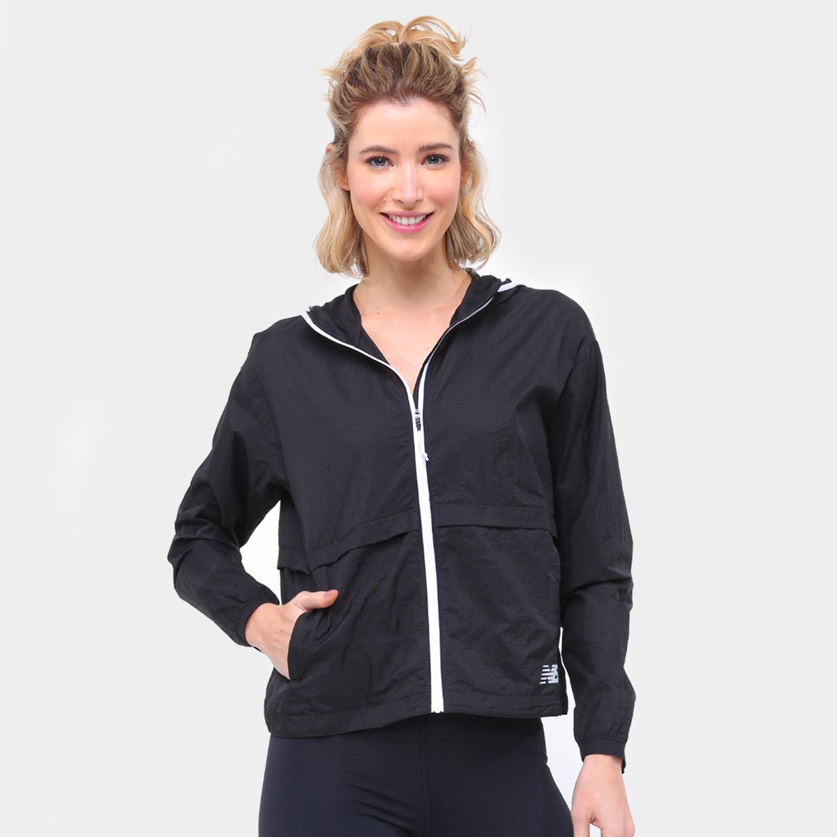 Jaqueta Corta-Vento New Balance Impact Run Feminina