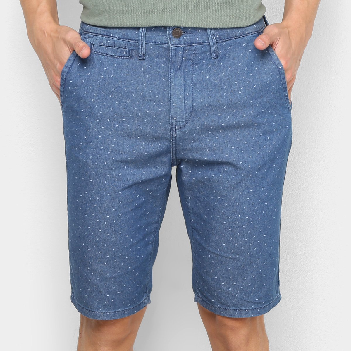 Bermuda Jeans Lacoste Masculina