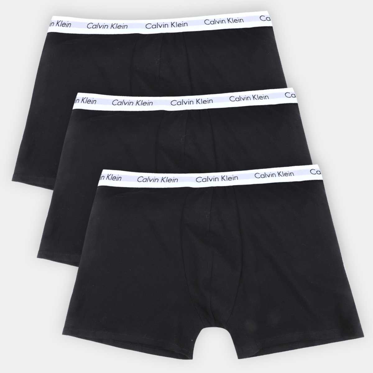 Kit Cueca Boxer Plus Size Calvin Klein Trunk Classic 3 Peças