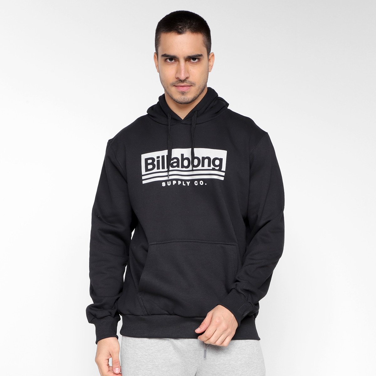 Moletom Billabong Walled Po Canguru Masculino