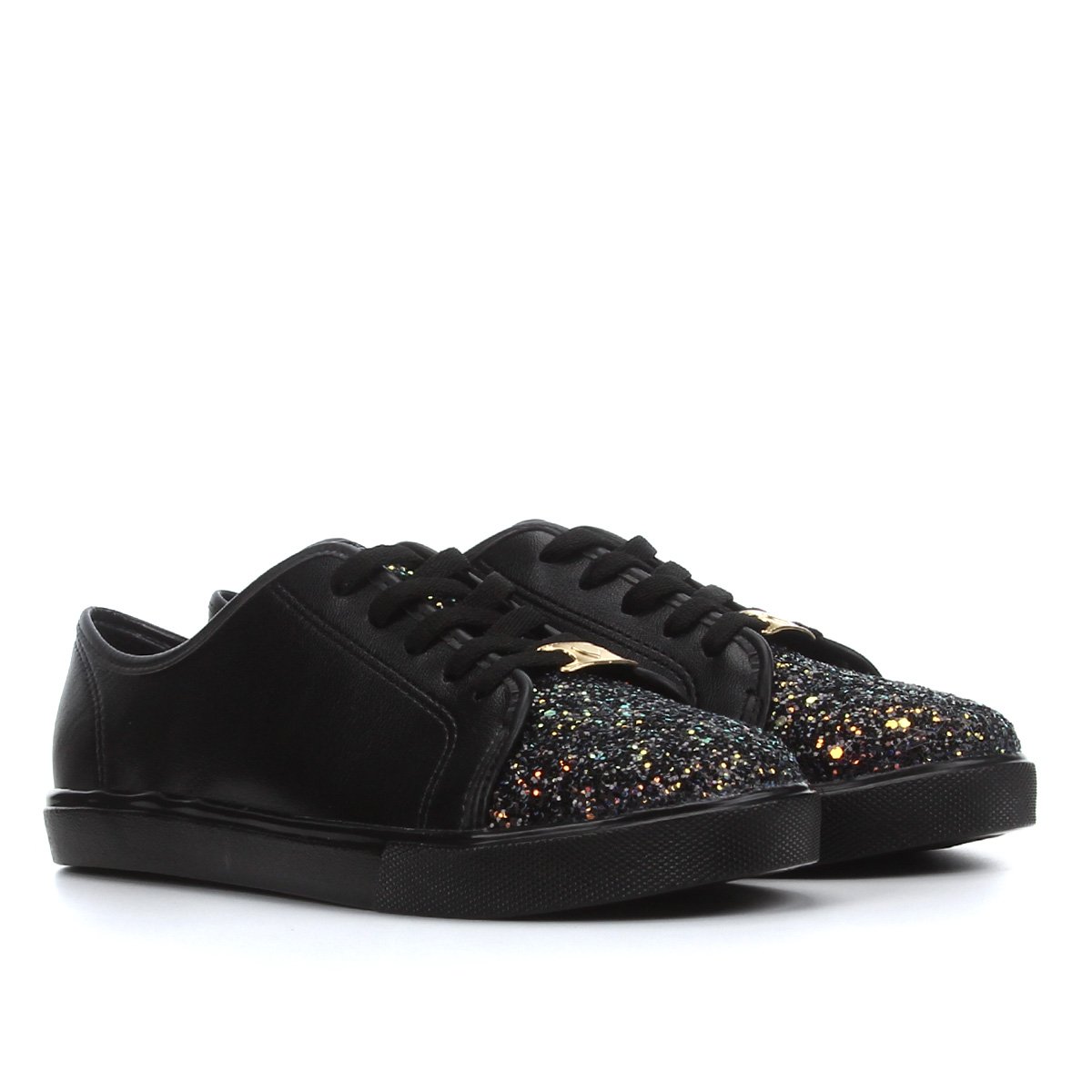Sapato Infantil Molekinha Glitter Feminino