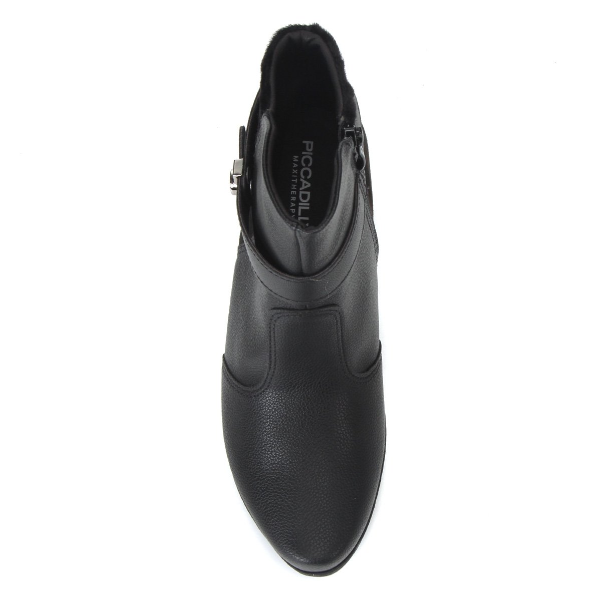 bota cano curto com pelinho