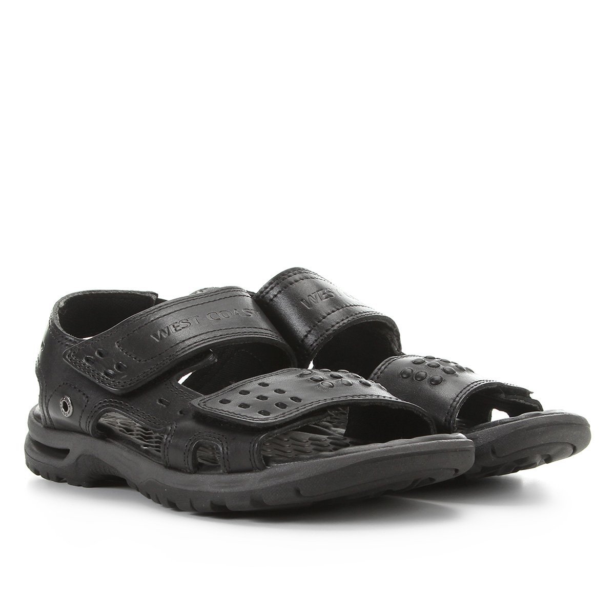 Sandália Couro West Coast Carmels Masculina