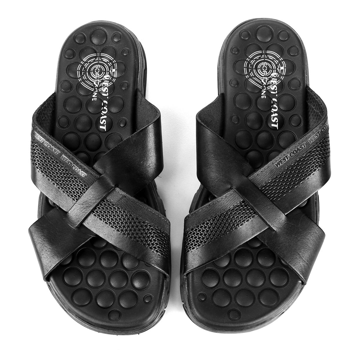 Chinelo Couro West Coast Bev III Masculino