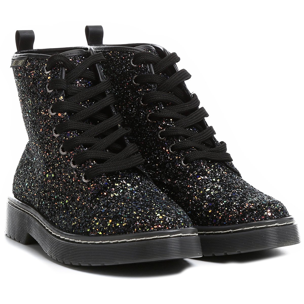 Bota Coturno Vizzano Glitter Feminina
