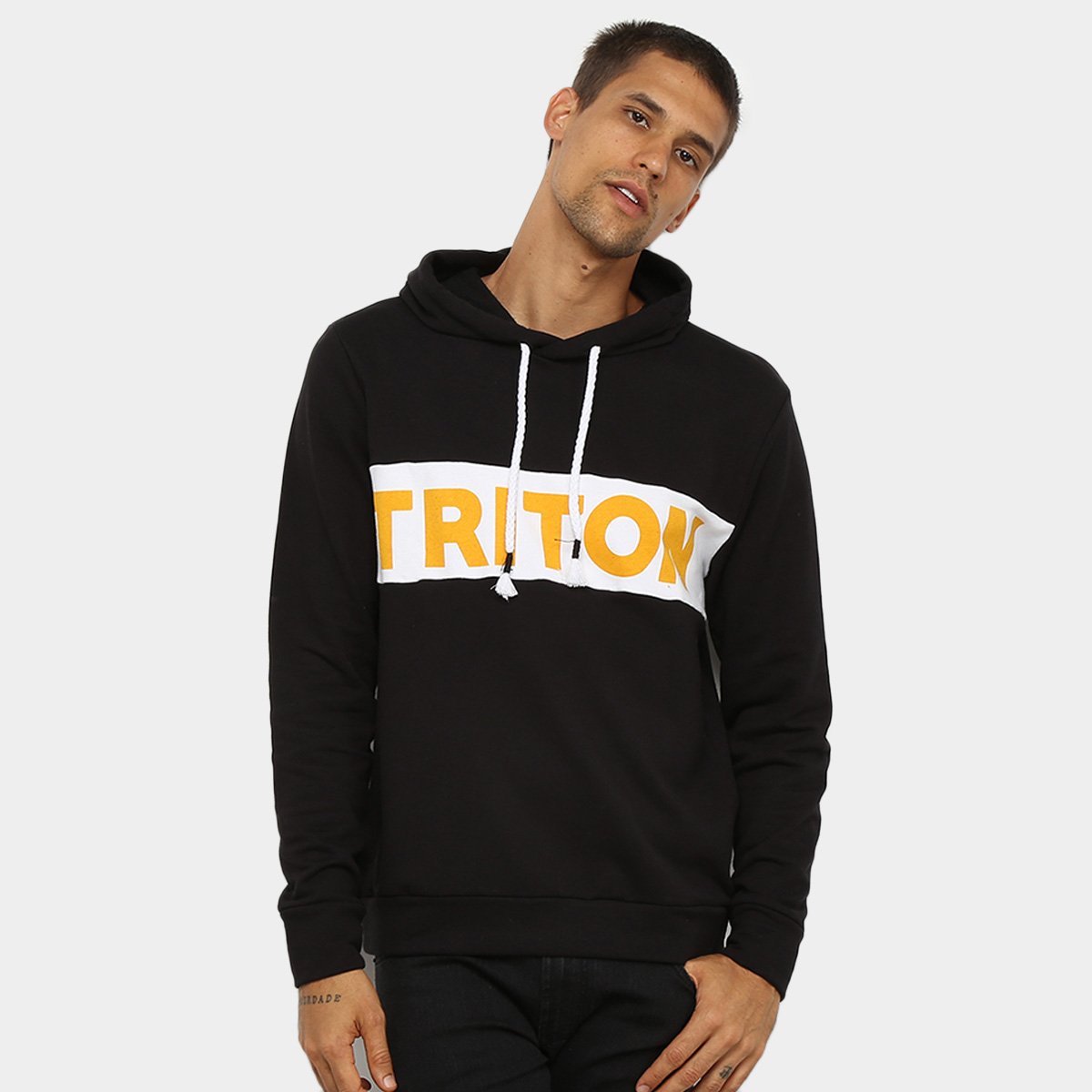 Moletom Triton C/ Capuz Masculino