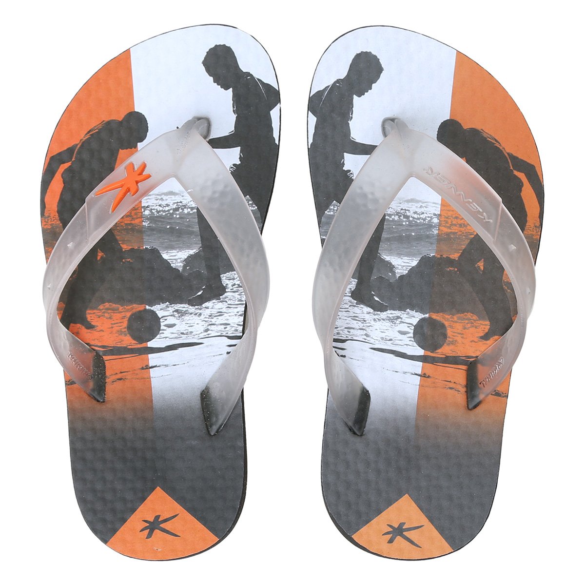 Chinelo Infantil Kenner Summer Football Masculino