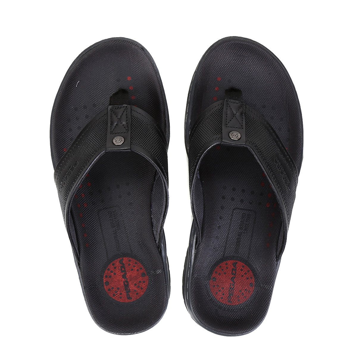 Chinelo Couro Pegada Masculino