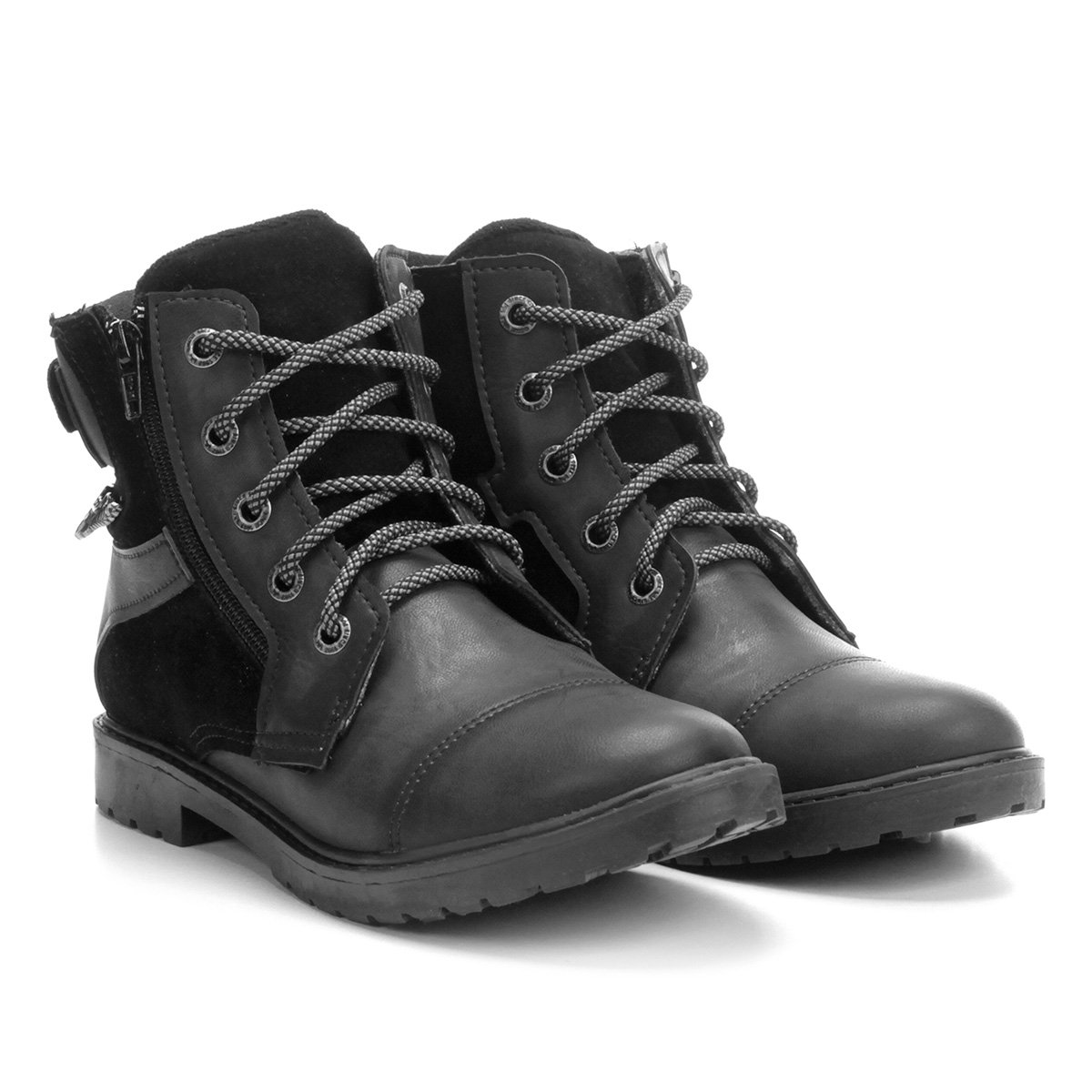 Bota Coturno Infantil Klin Rock Menino