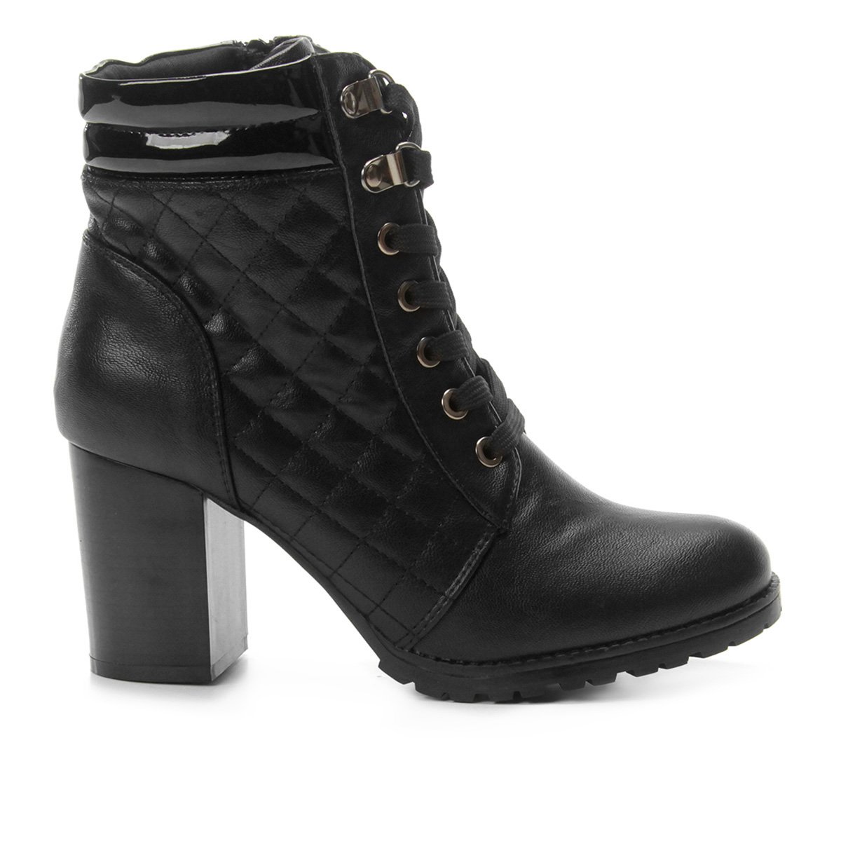 bota coturno mooncity tratorada feminina