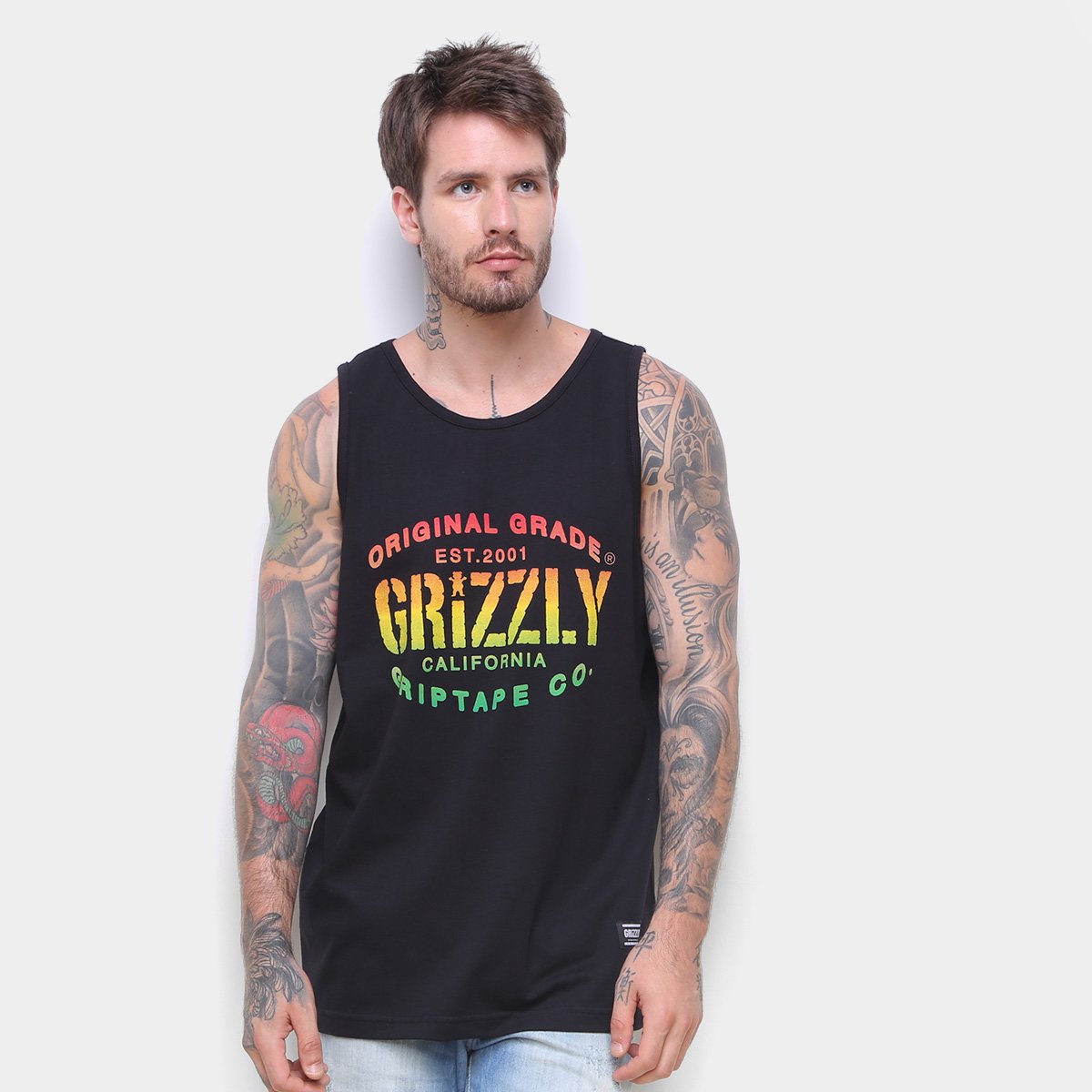 Regata Grizzly Original Grade Masculina