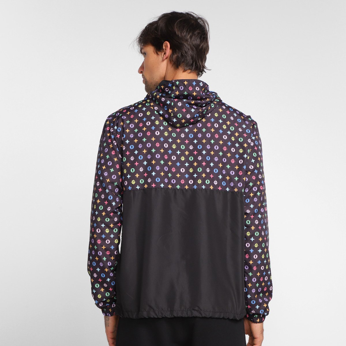 fila polka dot moletom com capuz