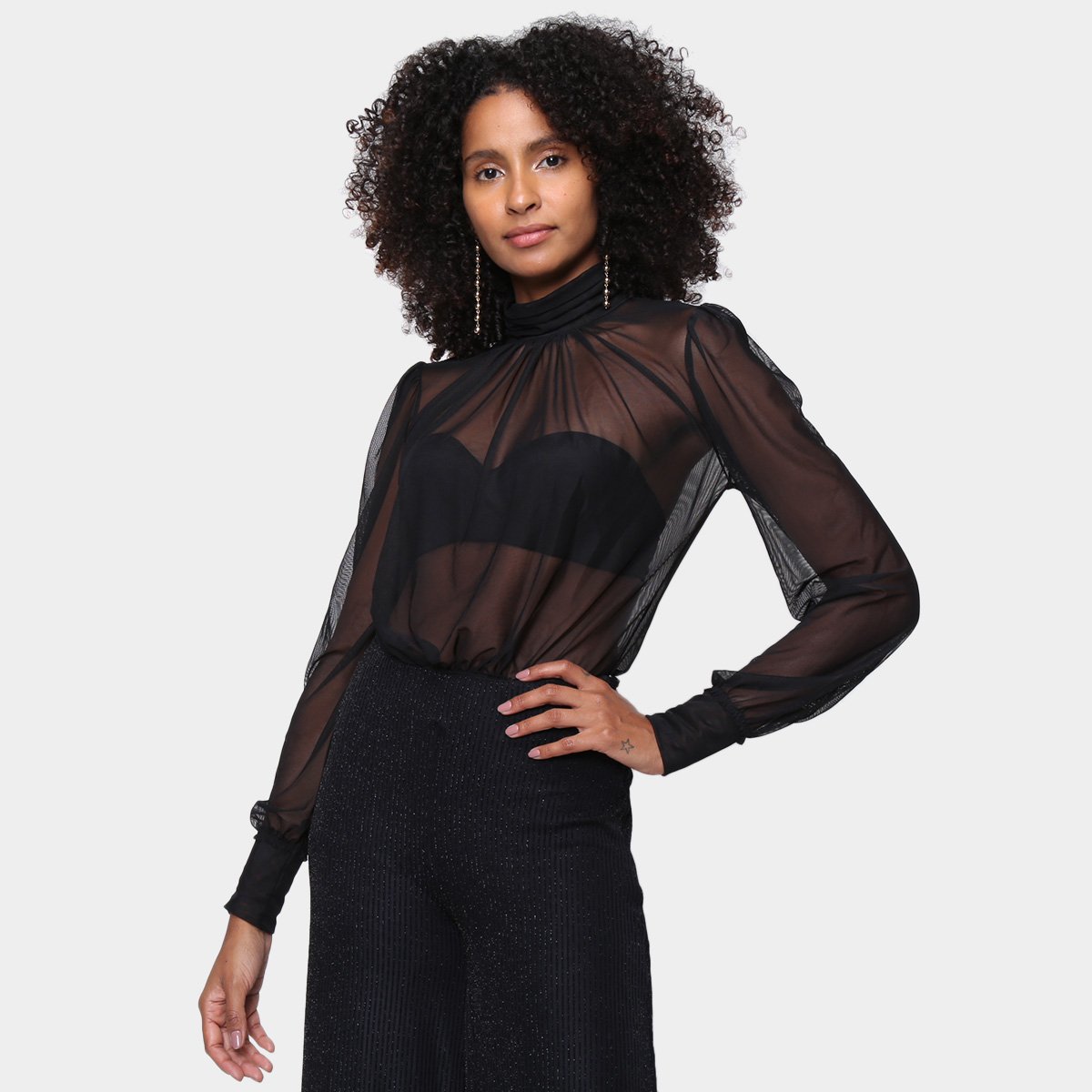 Body Hope Tule Manga Longa