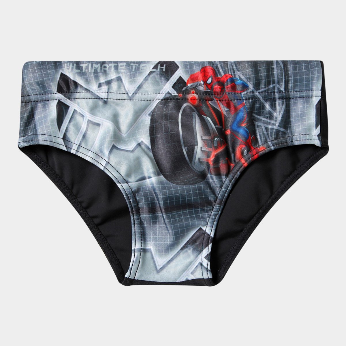 Sunga Infantil Tip Top Spider Man Moto