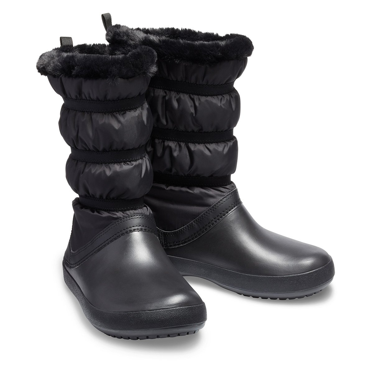 Bota Cano Alto Crocs Crocband Winter Feminina
