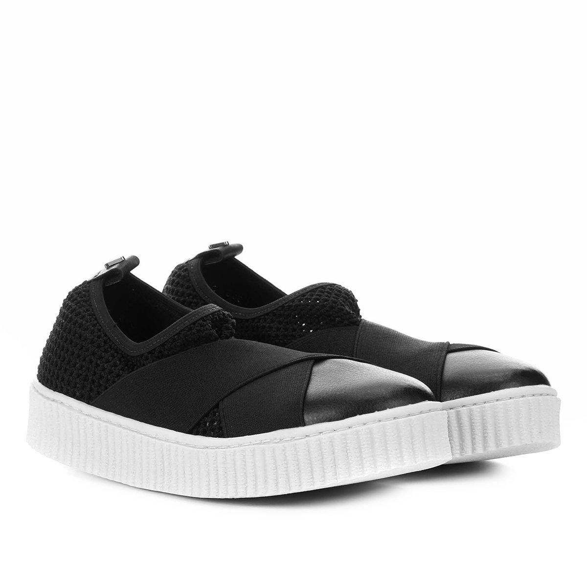 Tênis Santa Lolla Slip On Liso Feminino
