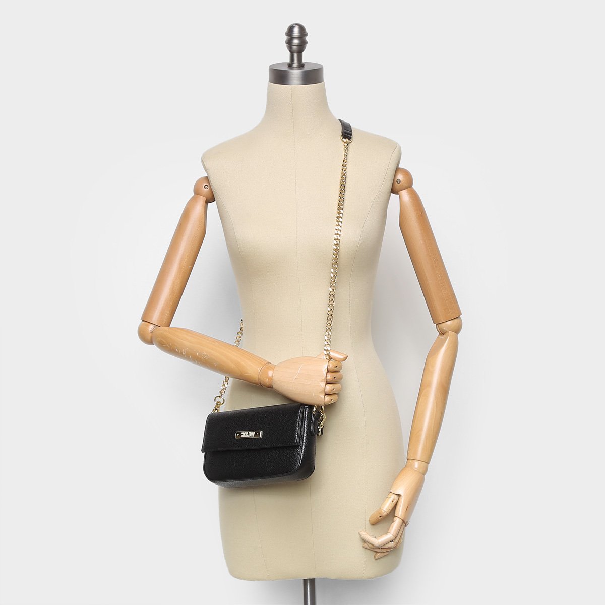 bolsa santa lolla mini bolsa alça corrente feminina