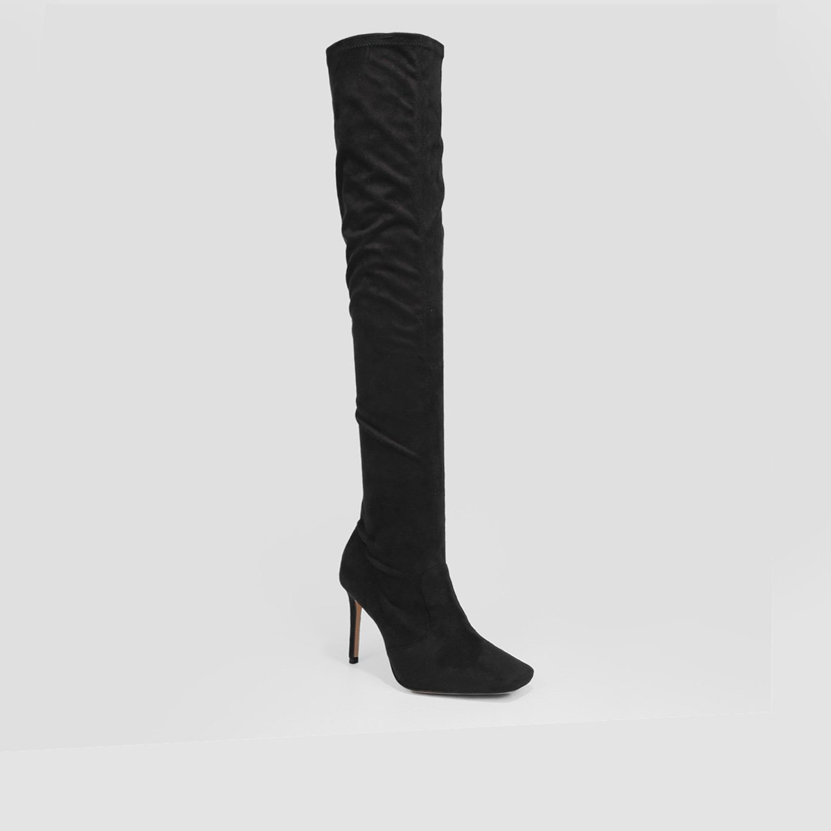 Bota Over The Knee Santa Lolla Suede Strech Feminina