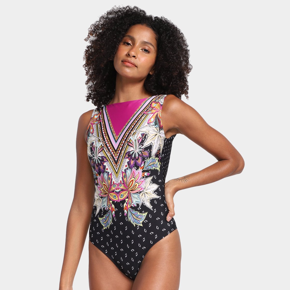 Body Água Doce Estampado