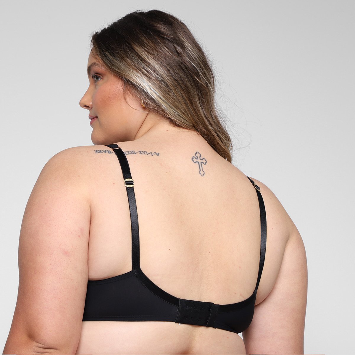 Sutiã Plus Size Dilady Bordado Com Arco Firmador