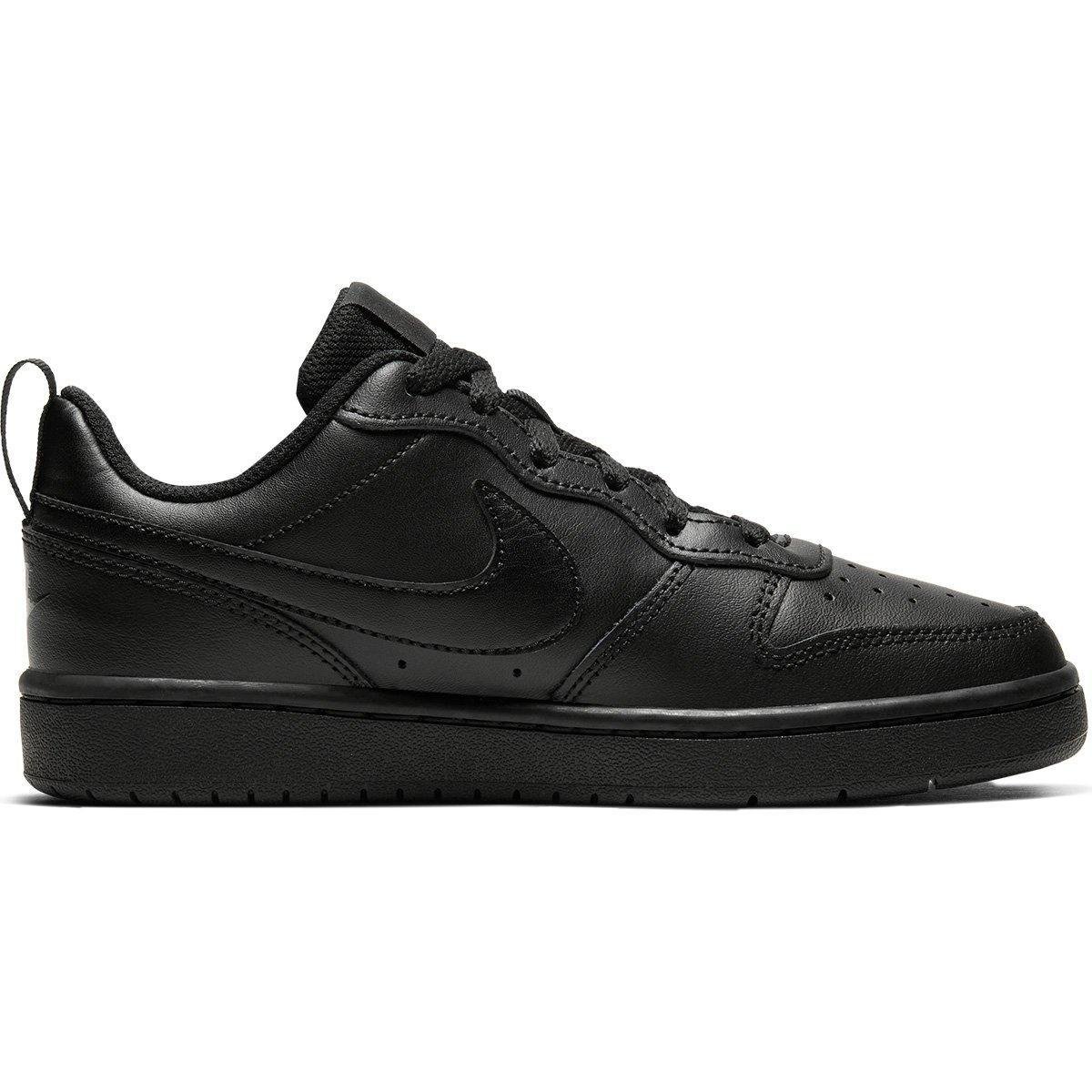 tenis couro infantil nike court
