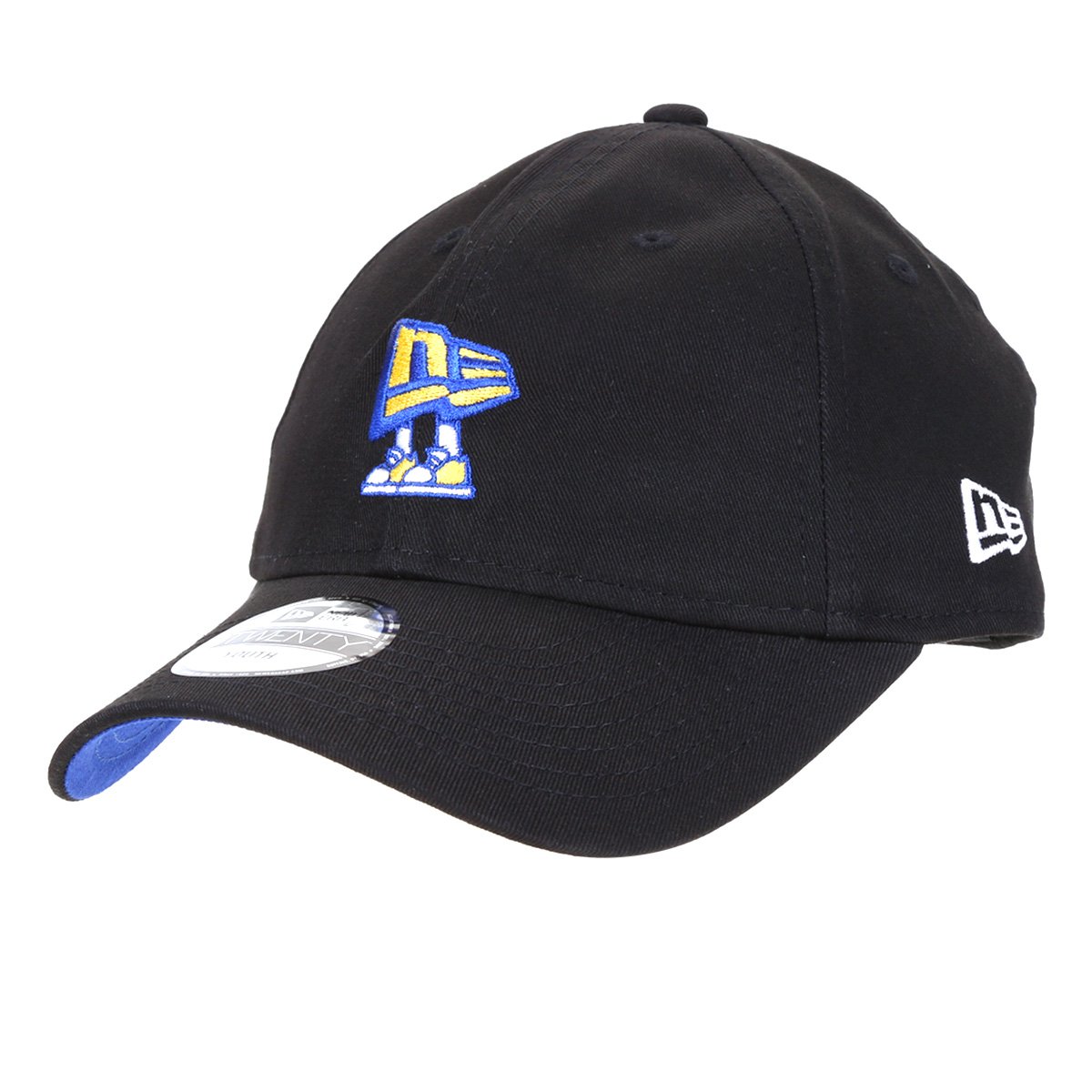 Boné Infantil New Era Aba Curva Strapback 920 St Youth Core Flag Alive Blk