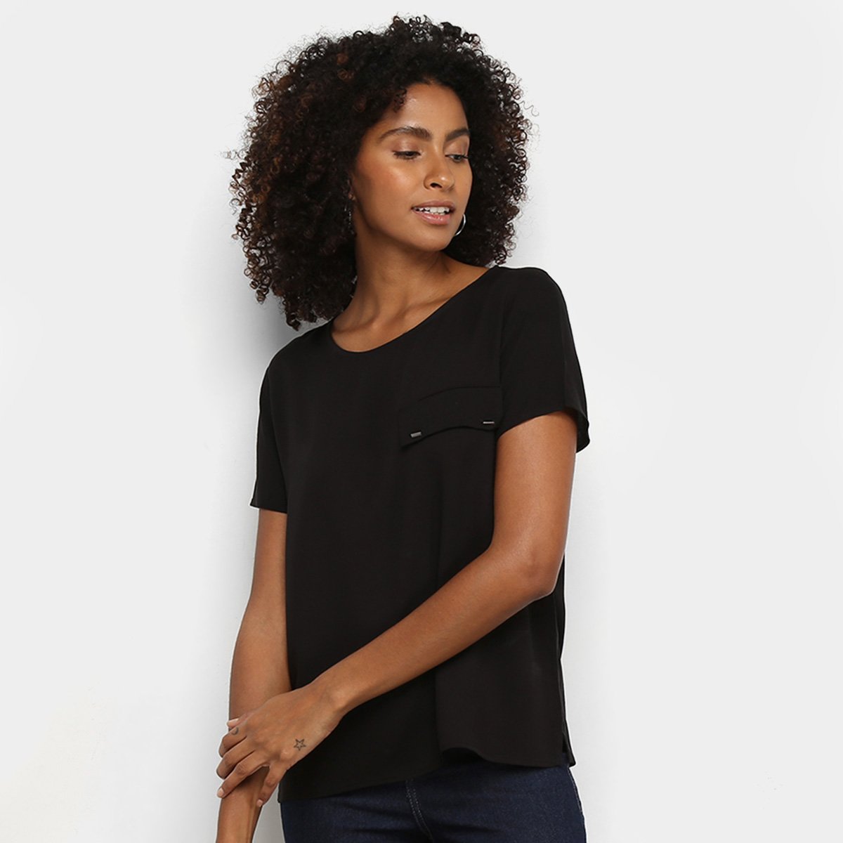 Blusa Acostamento Fashion Feminina
