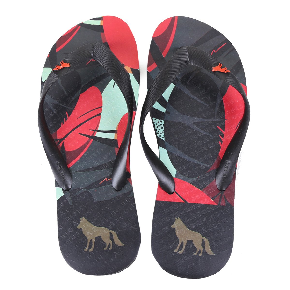 Chinelo Acostamento Estampado Masculino