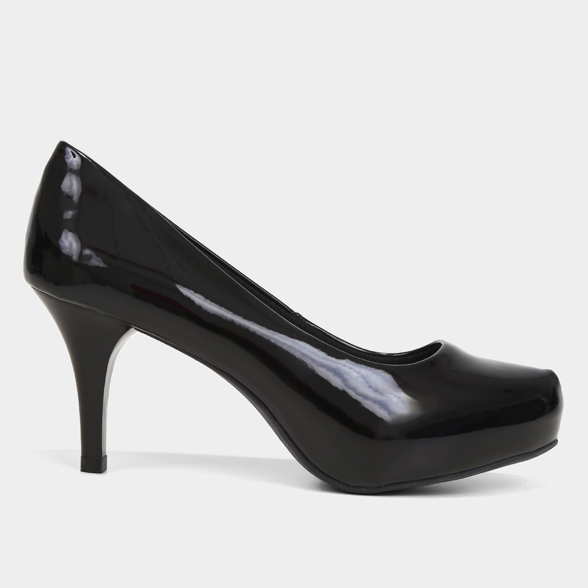 Scarpin Verniz Ala Meia Pata
