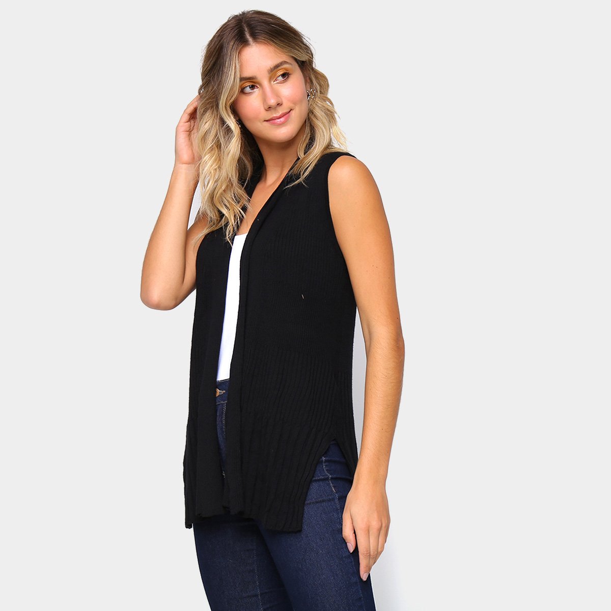 Colete Tricot The Style Box Feminino