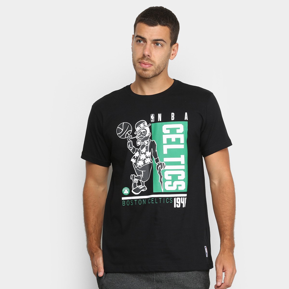Camiseta NBA Boston Celtics Box Wins 1946 Masculina