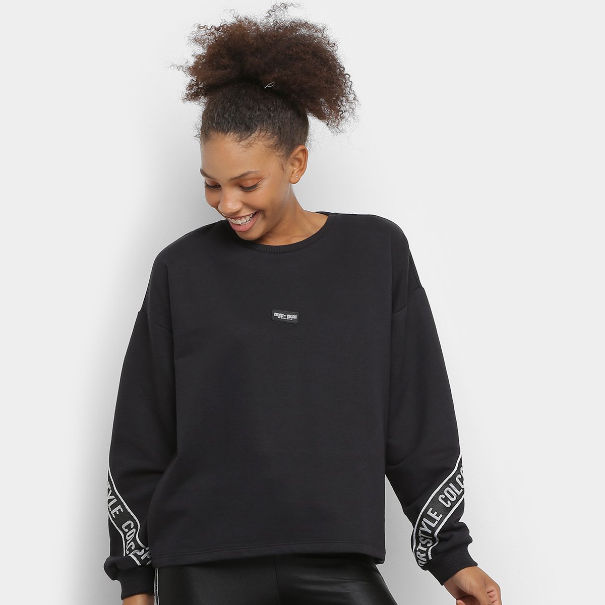 Moletom Colcci Fitness Sportstyle Feminino