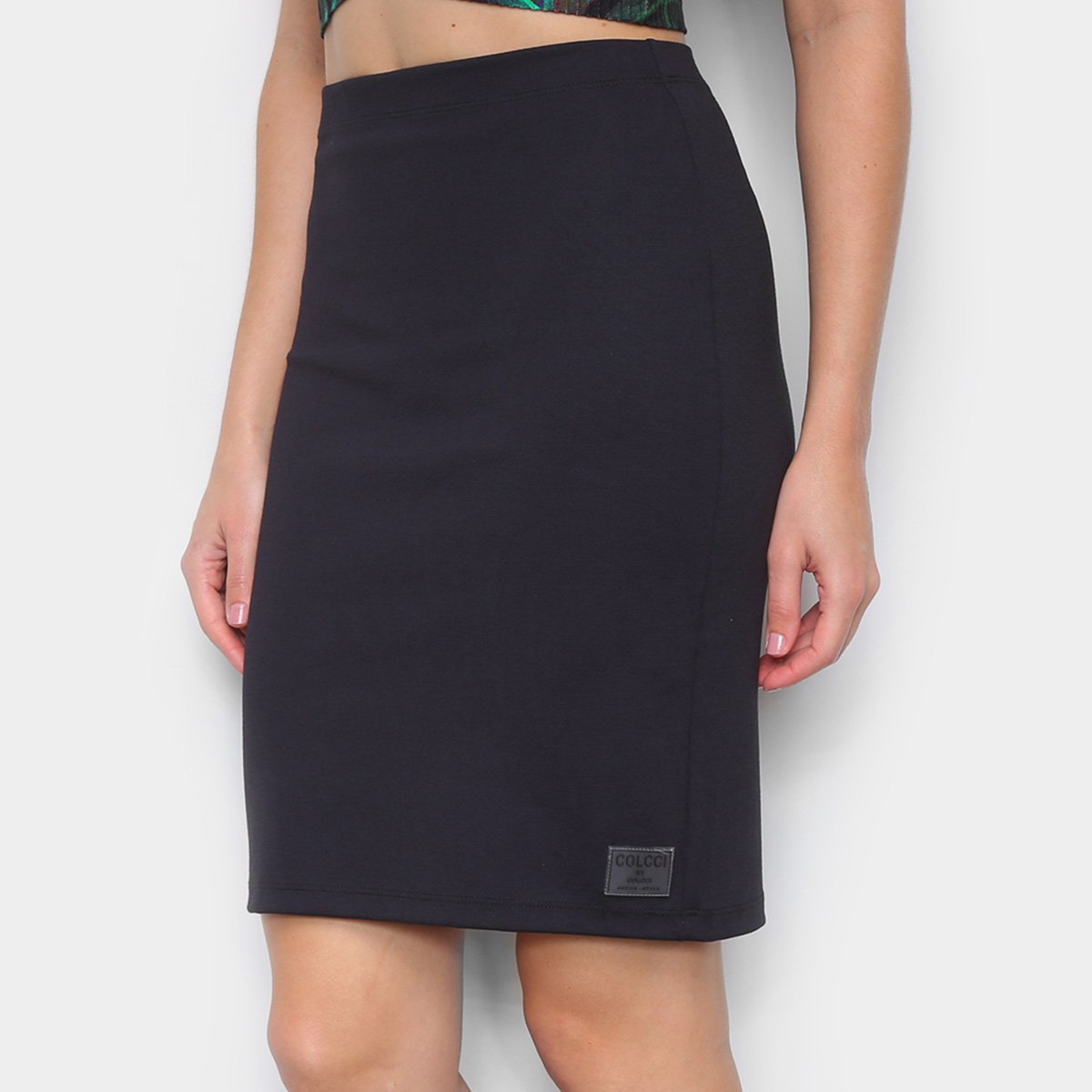 Saia Colcci Middi Lisa Feminina