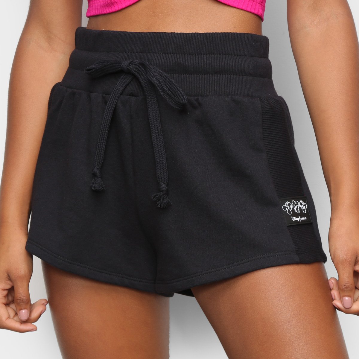 Short Moletom Colcci Disney Feminino