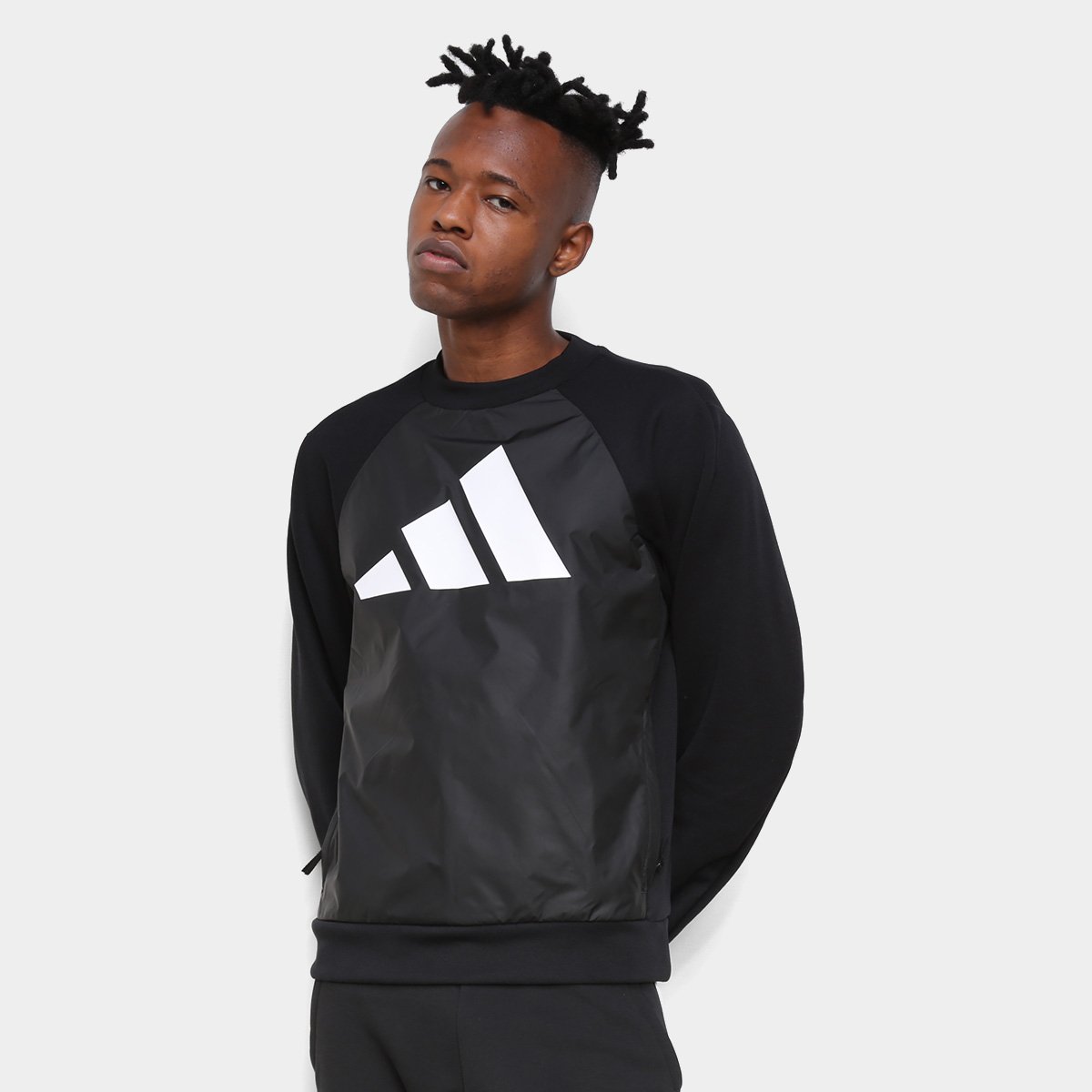 Moletom Adidas Logo Masculino