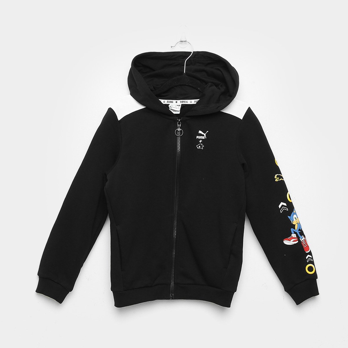 Jaqueta Infantil Puma X Sega Game Masculina