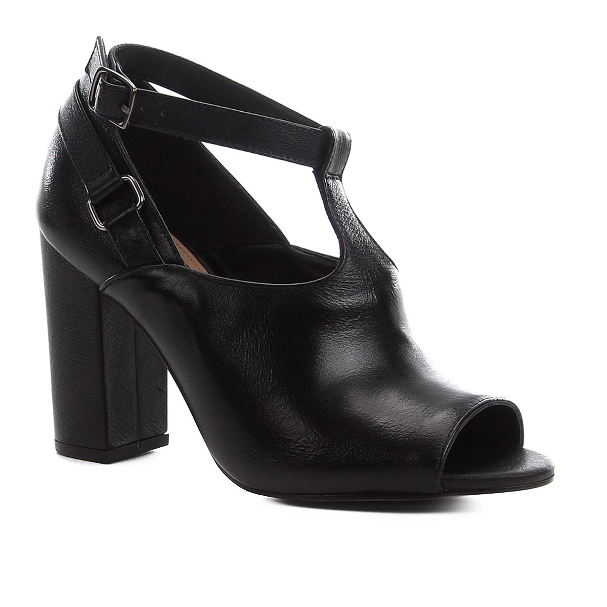 Sandália Couro Shoestock Sandal Boot Feminina