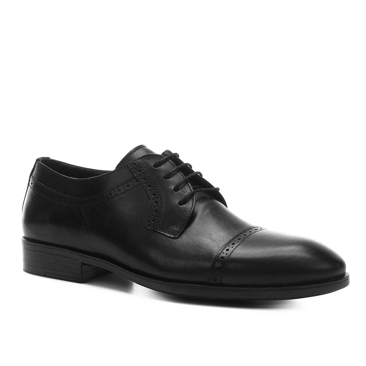 Sapato Social Shoestock Couro Brogues Masculino