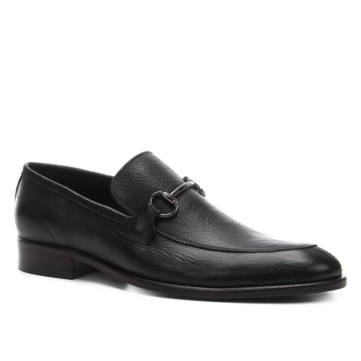 Sapato Casual Shoestock Couro Bridão Masculino