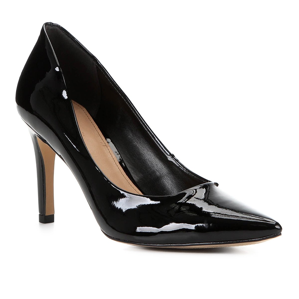 Scarpin Shoestock Classic Salto Alto Verniz