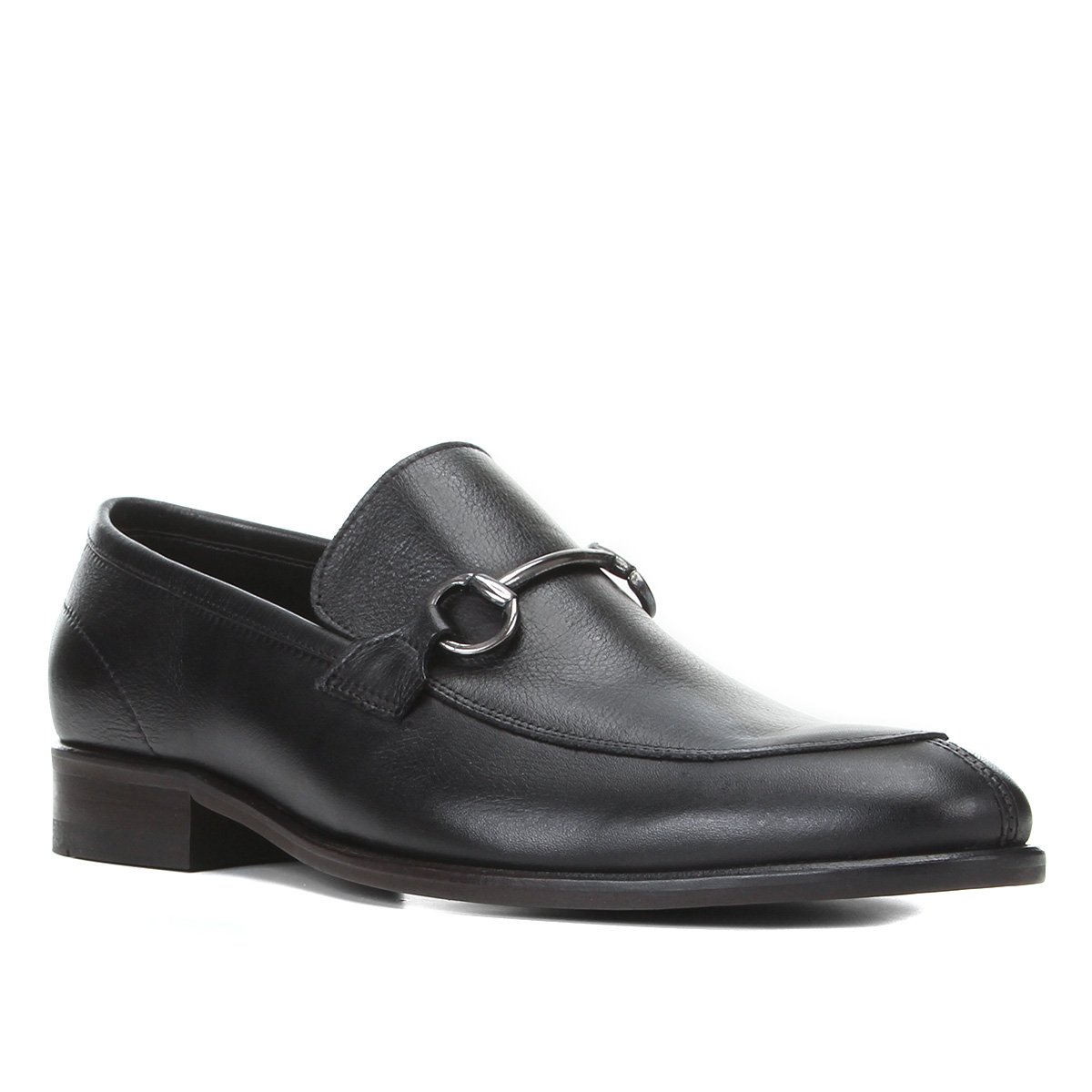 Sapato Casual Couro Shoestock Bridão Masculino