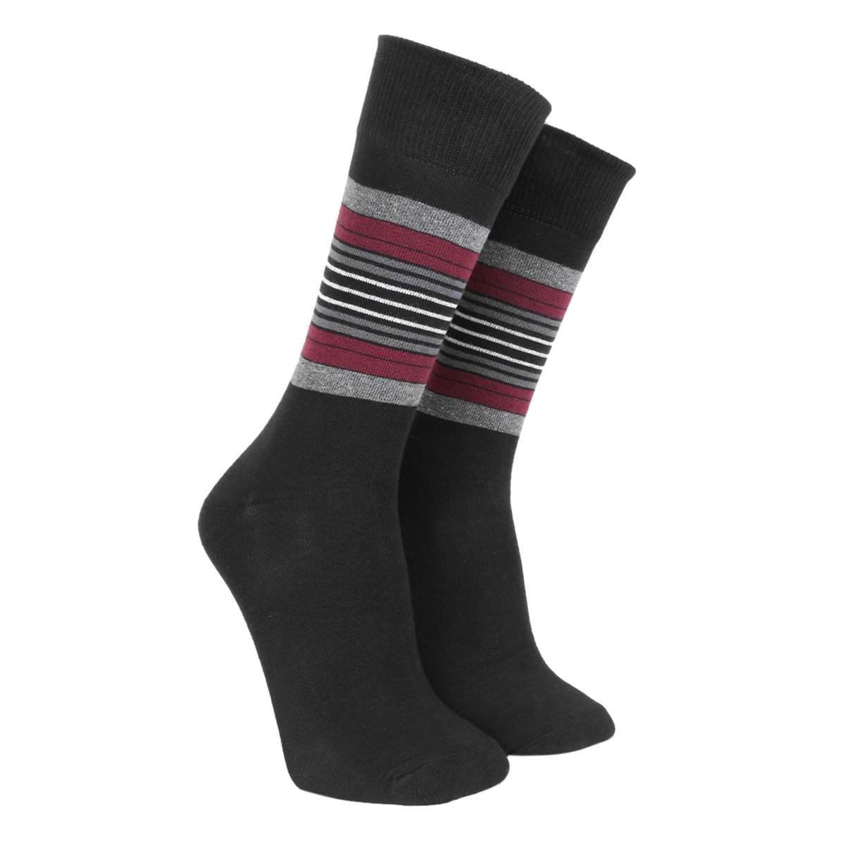 Meia Social Shoestock Sportwear Listras Masculina